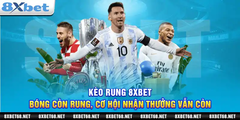 Kèo rung 8xbet: Bóng còn rung, cơ hội nhận thưởng còn cao